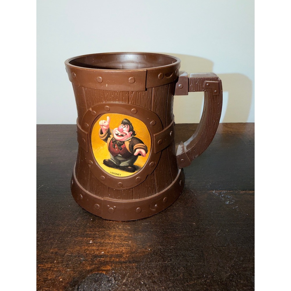 Disney Parks Character Mug Gaston LeFou‎ Mug Cup Stein Plastic Souvenir Beast